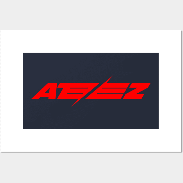 ateez Wall Art by Skate Merch